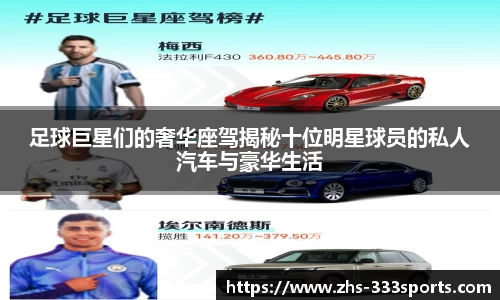 足球巨星们的奢华座驾揭秘十位明星球员的私人汽车与豪华生活